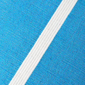 Nappe en dentelle, bleue et blanche, 170x250cm