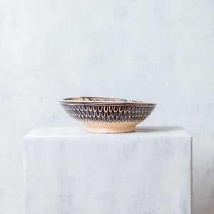Burnished clay bowl, model 1