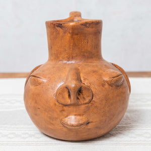 Mayan Coffee Clay Jug