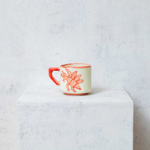 Taza "Mug" Vajilla Mix & Match coral