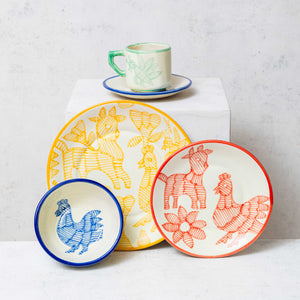 Cobalt Blue Mix &amp; Match Coffee Plate