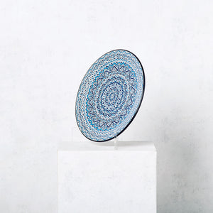 Blue dotted clay Plato - Javier Servín