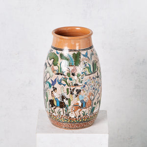 Fine Barrel Petatillo Vase