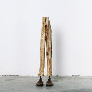 Wooden sculpture Pants, small