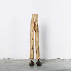 Wooden sculpture Pants, small