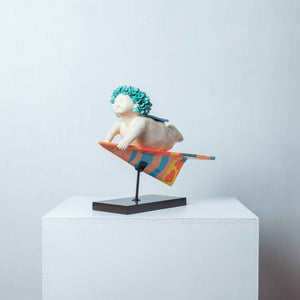 Escultura Rodo Padilla - Estoy volando