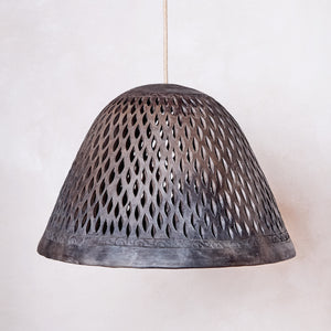 Smoked Clay Ceiling Lamp