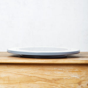 Olinalá gray and beige rotating tray