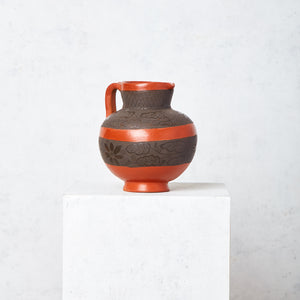 Medium burnished earthenware jug