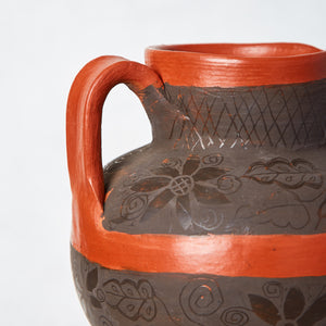 Medium burnished earthenware jug