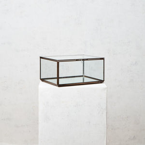 large glass box