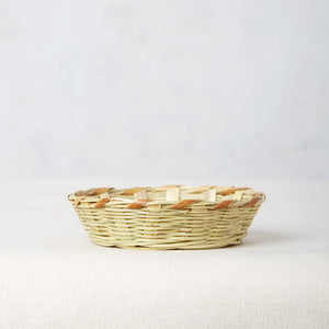 Small reed bread basket